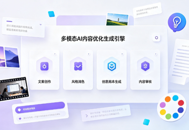 漯河AI智能内容优化创新 多模态生成技术丰富数字内容创作生态